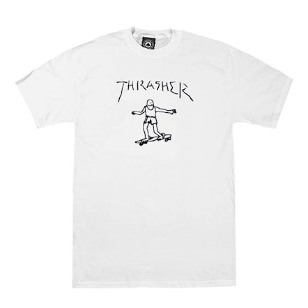 Tričko Thrasher Gonz Logo white 2021 - 1