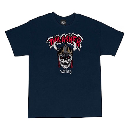 T-shirt Thrasher Lotties navy blue 2019 - 1