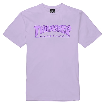 T-shirt Thrasher Outlined orchid 2022 - 1