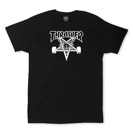 T-shirt Thrasher Sk8Goat black 2021 - 1