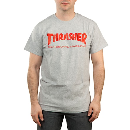 Tričko Thrasher Skate Mag grey 2017 - 1