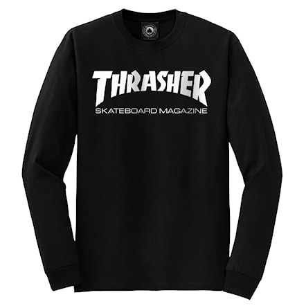 T-shirt Thrasher Skate Mag L/S black 2022 - 1