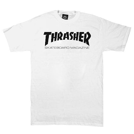 Tričko Thrasher Skate Mag white 2018 - 1