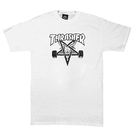 T-shirt Thrasher Skategoat white 2018 - 1