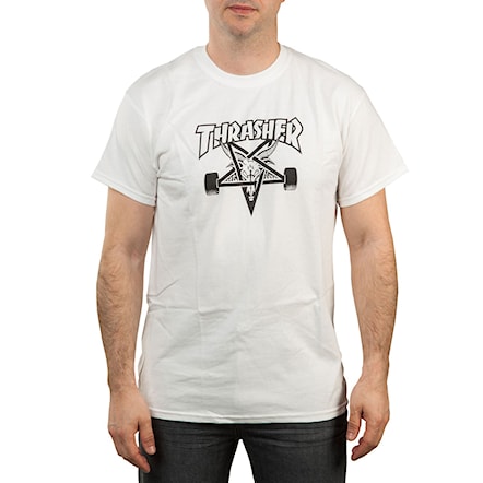 T-shirt Thrasher Skategoat white 2017 - 1