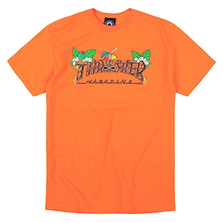 T-shirt Thrasher Tiki safety orange 2019 - 1