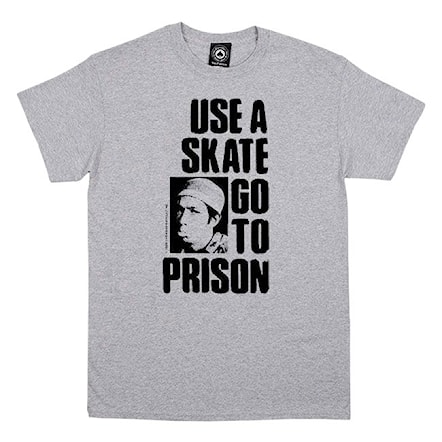Tričko Thrasher Use A Skate Go To Prison grey 2019 - 1