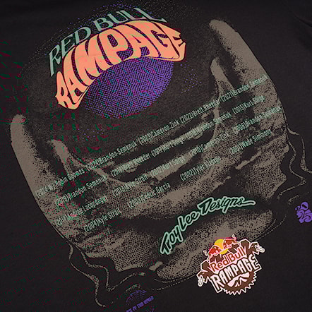 Tričko Troy Lee Designs TLD X Rampage Intergalactic SS coal 2025 - 2