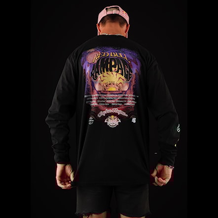 T-shirt Troy Lee Designs TLD X Rampage Valley Of Gods LS black 2025 - 5