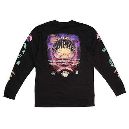 T-shirt Troy Lee Designs TLD X Rampage Valley Of Gods LS black 2025 - 1
