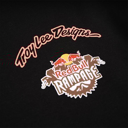 T-shirt Troy Lee Designs TLD X Rampage Valley Of Gods SS black 2025 - 4