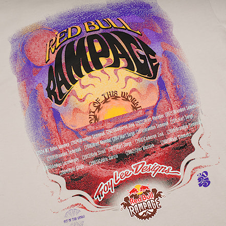 T-shirt Troy Lee Designs TLD X Rampage Valley Of Gods SS bone 2025 - 2
