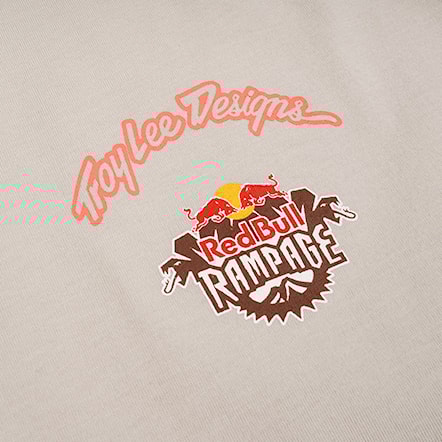 T-shirt Troy Lee Designs TLD X Rampage Valley Of Gods SS bone 2025 - 4