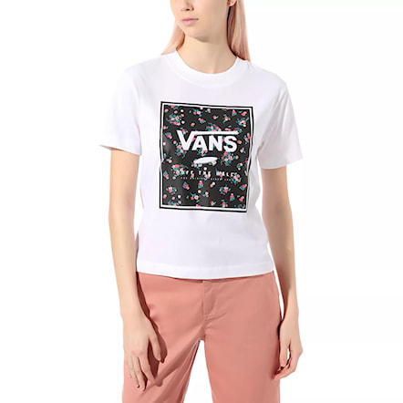 T-shirt Vans Boxed In Boxy white 2020 - 1
