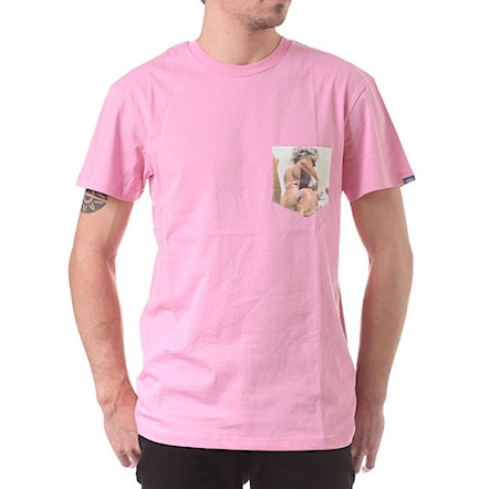 Koszulka Vans Buns Pocket sachet pink 2014 - 1