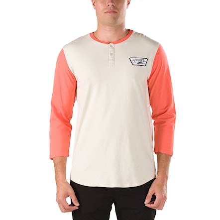 T-shirt Vans Cajon living coral/bone white 2014 - 1
