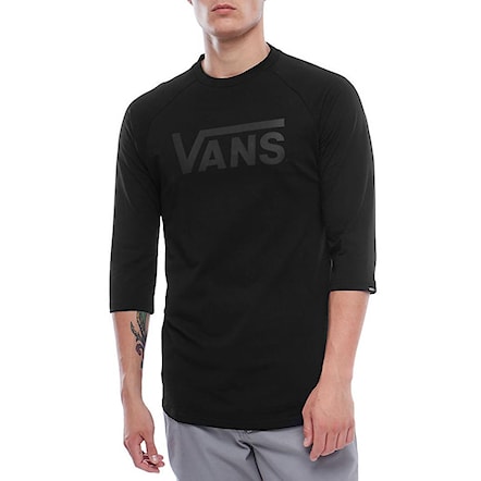 T-shirt Vans Classic Raglan black/black 2018 - 1