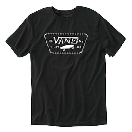 T-shirt Vans Full Chain Boys black 2017 - 1