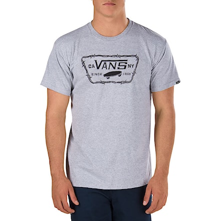T-shirt Vans Full Patch Barbed athletic heather 2018 - 1