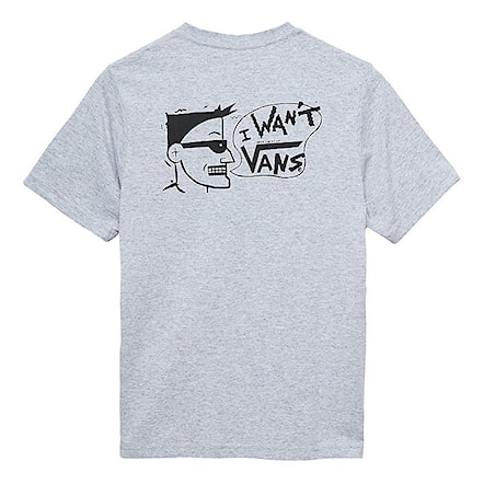T-shirt Vans I Want Vans Ss Boys athletic heather 2018 - 1