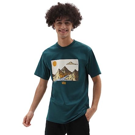 T-shirt Vans Mt Vans SS II deep teal 2022 - 1