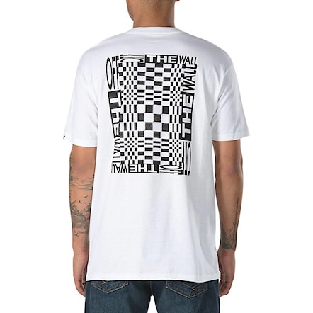 T-shirt Vans New Checker white 2018 - 1