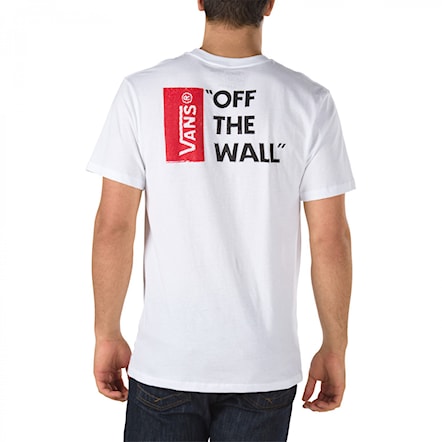 Koszulka Vans Off The Wall white 2016 - 1