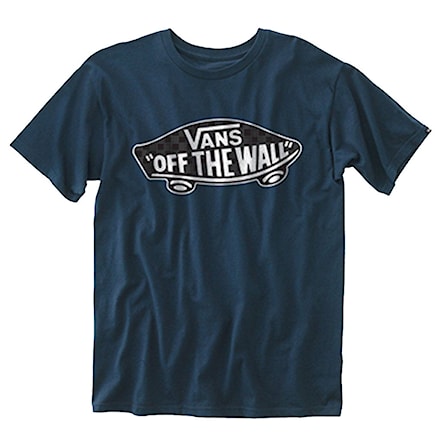 T-shirt Vans OTW Logo Fill Boys true blue/black/frost grey/chckr 2018 - 1