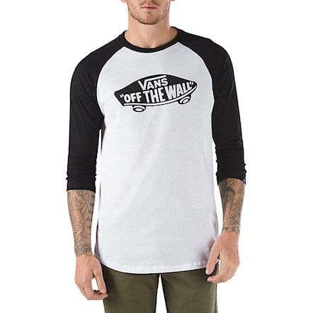 T-shirt Vans OTW Raglan white/black 2019 - 1