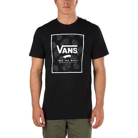 T-shirt Vans Print Box black tonal palm 2017 - 1