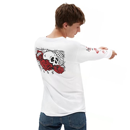 T-shirt Vans Rose Bed Ls white 2021 - 1