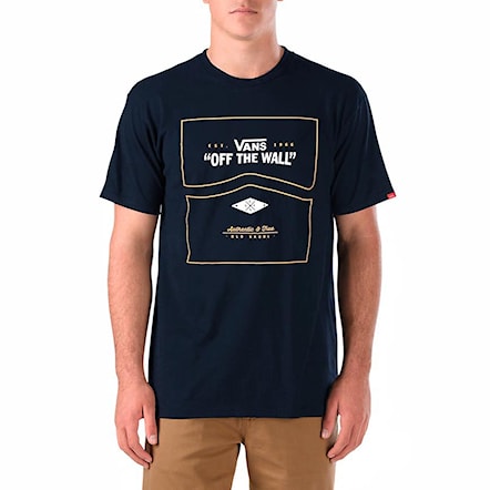 T-shirt Vans Side Stripe navy 2016 - 1