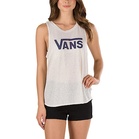 Tank Top Vans Timeless Muscle white sand 2017 - 1