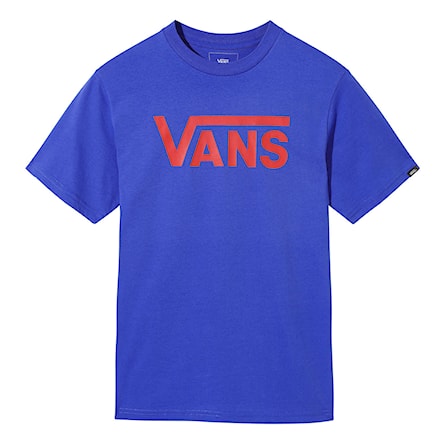 T-shirt Vans Vans Classic Boys royal blue/racing red 2019 - 1