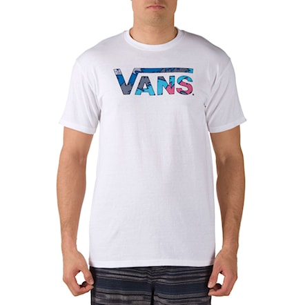 T-shirt Vans Vans Classic Fill white 2014 - 1