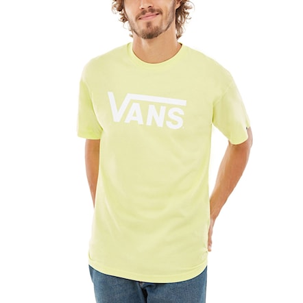 T-shirt Vans Vans Classic sunny lime/white 2019 - 1
