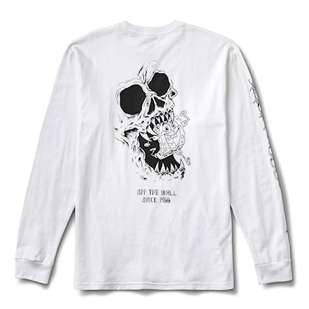 T-shirt Vans Vans X Spongebob Skull LS white 2021 - 1