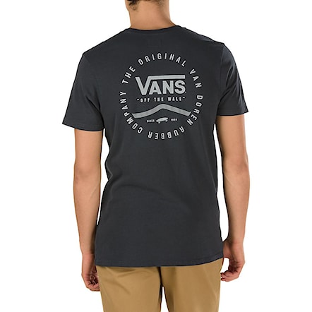 T-shirt Vans Washed Original Rubber Co black overdye 2017 - 1