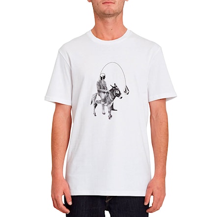 T-shirt Volcom Ass Off Basic Ss white 2021 - 1