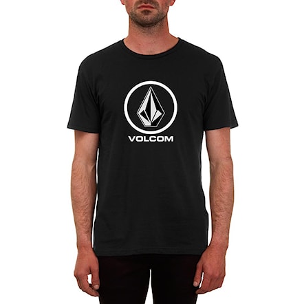 T-shirt Volcom Circlestone black 2017 - 1