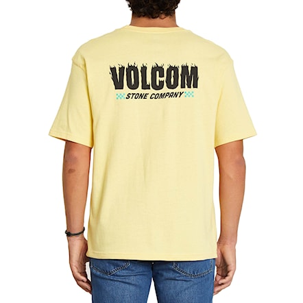 Koszulka Volcom Companystone dawn yellow 2021 - 1
