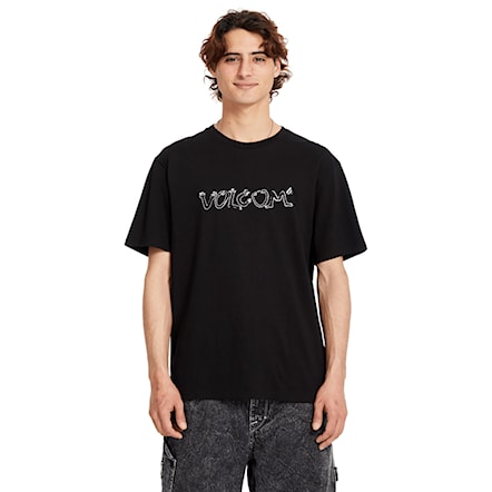 T-shirt Volcom Crazybal Basic SST black 2025 - 2