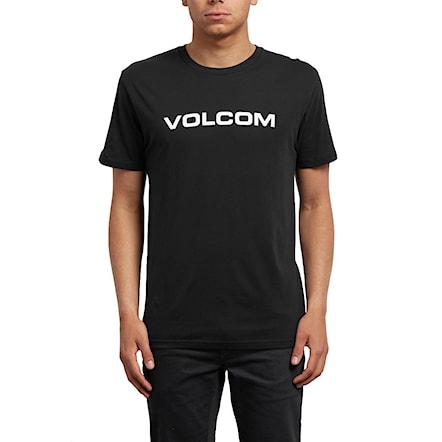 T-shirt Volcom Crisp Euro black 2018 - 1