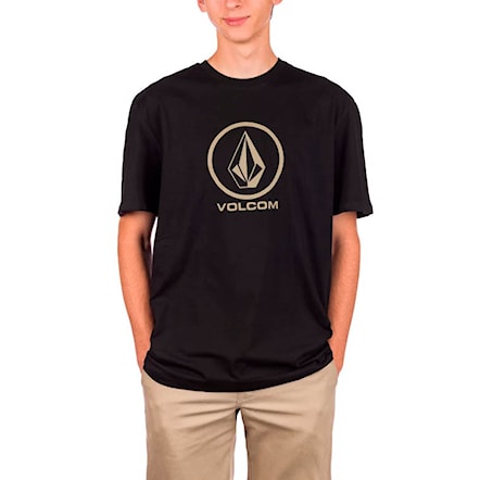 T-shirt Volcom Crisp Stone black 2021 - 1