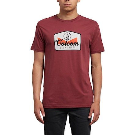 T-shirt Volcom Cristicle crimson 2018 - 1