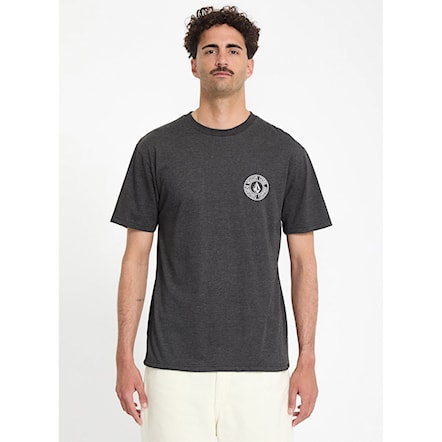 Koszulka Volcom Drain You Hth Sst heather black 2026 - 2