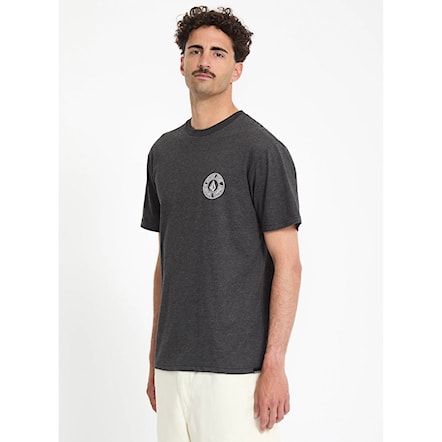 Koszulka Volcom Drain You Hth Sst heather black 2026 - 3