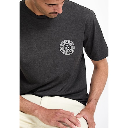 Koszulka Volcom Drain You Hth Sst heather black 2026 - 6