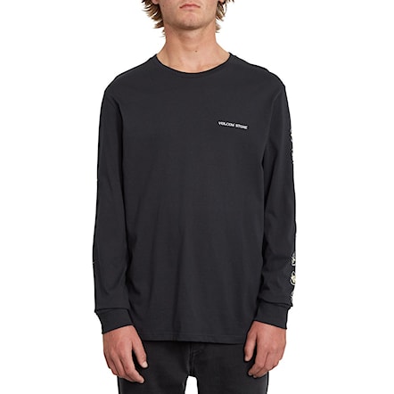 T-shirt Volcom Fence L/S black 2020 - 1