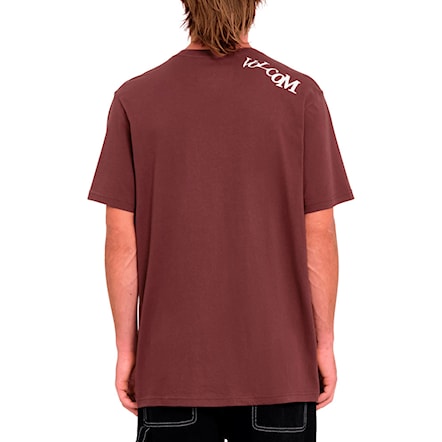 Koszulka Volcom Held SST merlot 2024 - 2